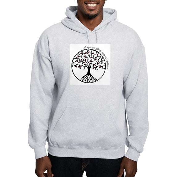 CafePress - Adoption Roots Hooded Sweatshirt - Pullover Hoodie, Hooded Sweatshirt