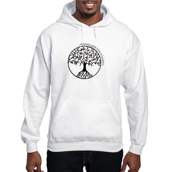 CafePress - Adoption Roots Hooded Sweatshirt - Pullover Hoodie, Hooded Sweatshirt