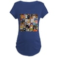 thumbnail image 1 of CafePress - Adorable And Curious Cats Fantasy Maternity T Shirt - Maternity Dark T-Shirt, 1 of 3