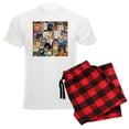 thumbnail image 1 of CafePress - Adorable And Curious Cats Fantasy Pajamas - Men's Light Loose Fit Cotton Pajama Set, 1 of 7