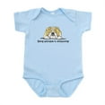 thumbnail image 1 of CafePress - Adorable Bulldog Infant Bodysuit - Baby Light Bodysuit, Size Newborn - 24 Months, 1 of 4