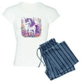 thumbnail image 1 of CafePress - Adorable Floral Unicorn Pajamas - Women's Light Pajamas, 1 of 4