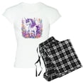 thumbnail image 1 of CafePress - Adorable Floral Unicorn Pajamas - Women's Light Pajamas, 1 of 4