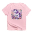 thumbnail image 1 of CafePress - Adorable Floral Unicorn T Shirt - Infant T-Shirt, 1 of 4