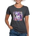 thumbnail image 1 of CafePress - Adorable Floral Unicorn T Shirt - Womens Tri-blend T-Shirt, 1 of 4