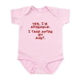 thumbnail image 1 of CafePress - Adorable Like My Aunt Infant Bodysuit - Baby Light Bodysuit, Size Newborn - 24 Months, 1 of 4