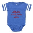 thumbnail image 1 of CafePress - Adorable Uncle - Cute Infant Baby Football Bodysuit, 1 of 3