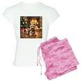 thumbnail image 1 of CafePress - Adorable Yorkshire Terrier Yorke Christmas Pajamas - Women's Light Pajamas, 1 of 4