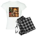 thumbnail image 1 of CafePress - Adorable Yorkshire Terrier Yorke Christmas Pajamas - Women's Light Pajamas, 1 of 4