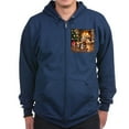 thumbnail image 1 of CafePress - Adorable Yorkshire Terrier Yorke Christmas Sweatshirt - Zip Hoodie, Classic Hooded Sweatshirt with Metal Zipper, 1 of 4