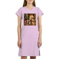 thumbnail image 1 of CafePress - Adorable Yorkshire Terrier Yorke Christmas T Shirt - Women's Nightshirt, 1 of 4