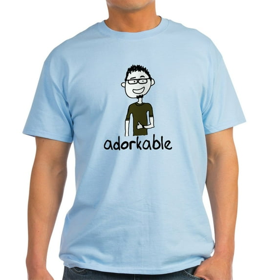 CafePress - Adorkable Light T Shirt - Light T-Shirt - CP