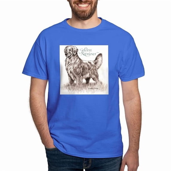 CafePress - Adultgolden_Cafefinal Light T Shirt - Men's Classic Cotton T-Shirts