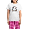 thumbnail image 1 of CafePress - Adventure Awaits Let'S Go Find It Pajamas - Women's Short Sleeve Print T-Shirt and Pants Light Cotton Pajama Set, 1 of 7