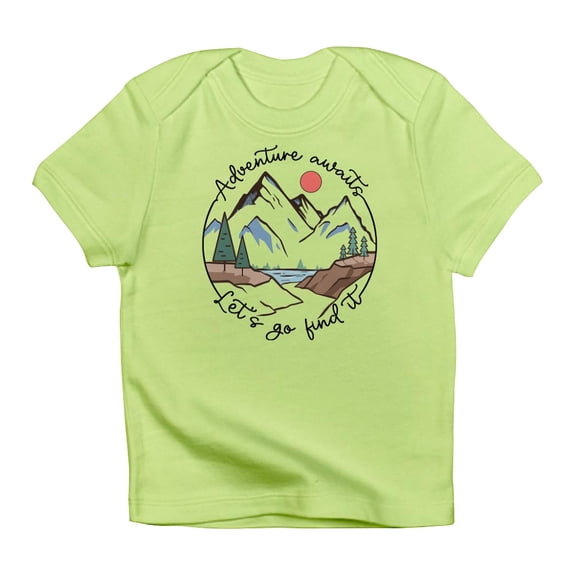 CafePress - Adventure Awaits Let'S Go Find It T Shirt - Infant T-Shirt
