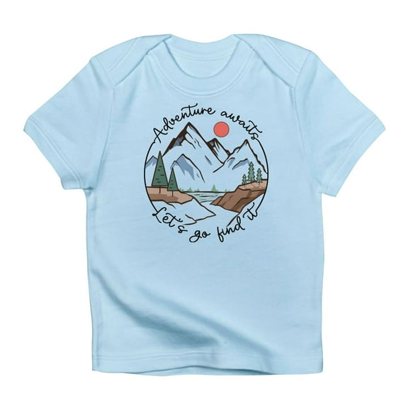 CafePress - Adventure Awaits Let'S Go Find It T Shirt - Infant T-Shirt