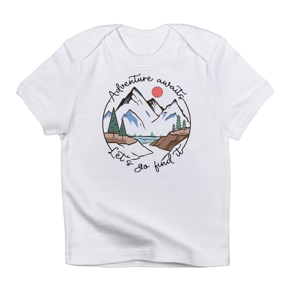 CafePress - Adventure Awaits Let'S Go Find It T Shirt - Infant T-Shirt