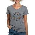 thumbnail image 1 of CafePress - Adventure Awaits Let'S Go Find It T Shirt - Women's V-Neck Dark T-Shirt, 1 of 4