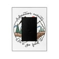thumbnail image 1 of CafePress - Adventure Awaits Let's Go Find It - Decorative 8x10 Picture Frame, 1 of 2