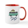 thumbnail image 1 of CafePress - Adventure Begin Mugs - 11 oz Ceramic Mug - Novelty Coffee Tea Cup, 1 of 6