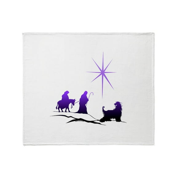 CafePress - Afghan Night Divine Throw Blanket - Soft Fleece Throw Blanket, 50"x60" for All Ages