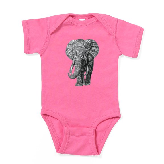 CafePress - African Elephant - Cute Infant Bodysuit Baby Romper - Size Newborn - 24 Months