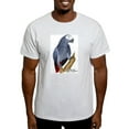 thumbnail image 1 of CafePress - African Gray Parrot Light T Shirt - Men's Classic Graphic T-Shirt, 1 of 4