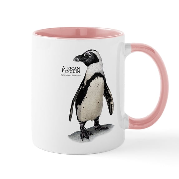 CafePress - African Penguin Mug - 11 oz Ceramic Mug - Novelty Coffee Tea Cup