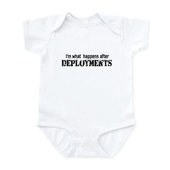 CafePress - After Deployments Infant Bodysuit - Baby Light Bodysuit, Size Newborn - 24 Months