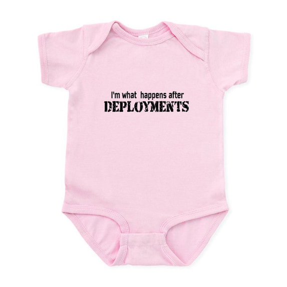 CafePress - After Deployments Infant Bodysuit - Baby Light Bodysuit, Size Newborn - 24 Months