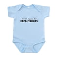 thumbnail image 1 of CafePress - After Deployments Infant Bodysuit - Baby Light Bodysuit, Size Newborn - 24 Months, 1 of 4