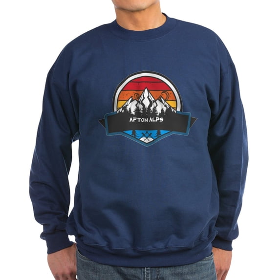 CafePress - Afton Alps Afton Minnesota Sweatshirt - Classic Crew Neck Sweatshirt