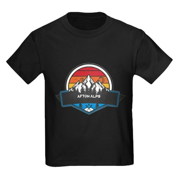 CafePress - Afton Alps Afton Minnesota T Shirt - Dark T-Shirt Kids XS-XL