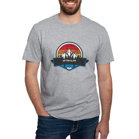 CafePress - Afton Alps Afton Minnesota T Shirt - Fitted T-Shirt, Vintage Fit Soft Cotton Tee