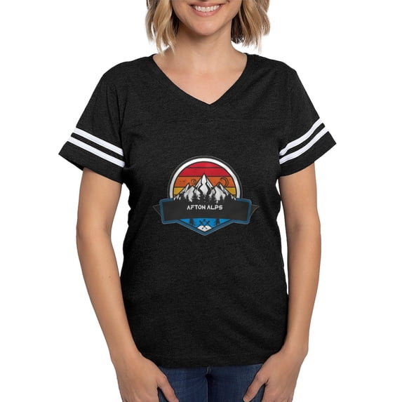 CafePress - Afton Alps Afton Minnesota T Shirt - Womens Football Shirt