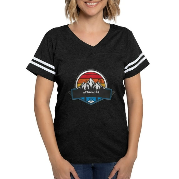 CafePress - Afton Alps Afton Minnesota T Shirt - Womens Football Shirt