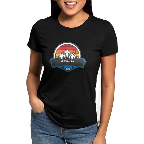 CafePress - Afton Alps Afton Minnesota T Shirt - Womens Tri-blend T-Shirt
