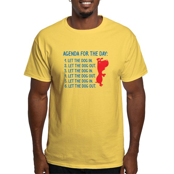 CafePress - Agenda For The Day Light T Shirt - Light T-Shirt - CP