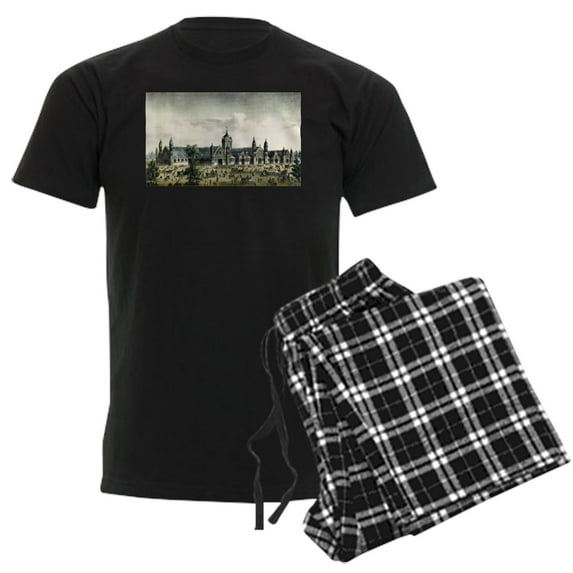 CafePress - Agricultural Hall. Grand United States Centennial - Men's Dark Loose Fit Cotton Pajama Set
