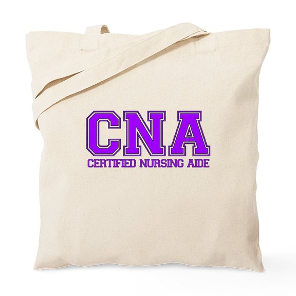 CafePress - Aide Purple Tote Bag - Unisex Canvas Tote Bag, Beige, 1-Piece