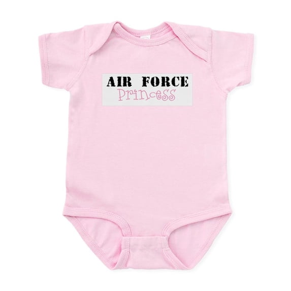 CafePress - Air Force Princess Infant Bodysuit - Baby Light Bodysuit, Size Newborn - 24 Months
