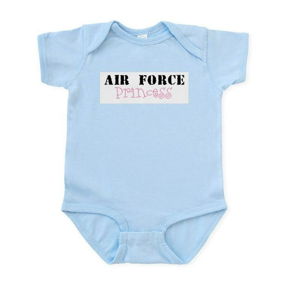 CafePress - Air Force Princess Infant Bodysuit - Baby Light Bodysuit, Size Newborn - 24 Months