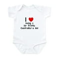 thumbnail image 1 of CafePress - Air Traffic Controller Infant Bodysuit - Baby Light Bodysuit, Size Newborn - 24 Months, 1 of 4