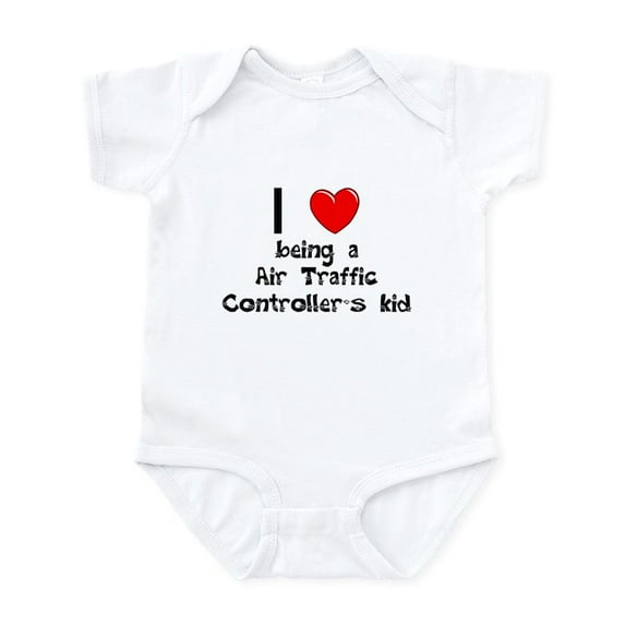 CafePress - Air Traffic Controller Infant Bodysuit - Baby Light Bodysuit, Size Newborn - 24 Months