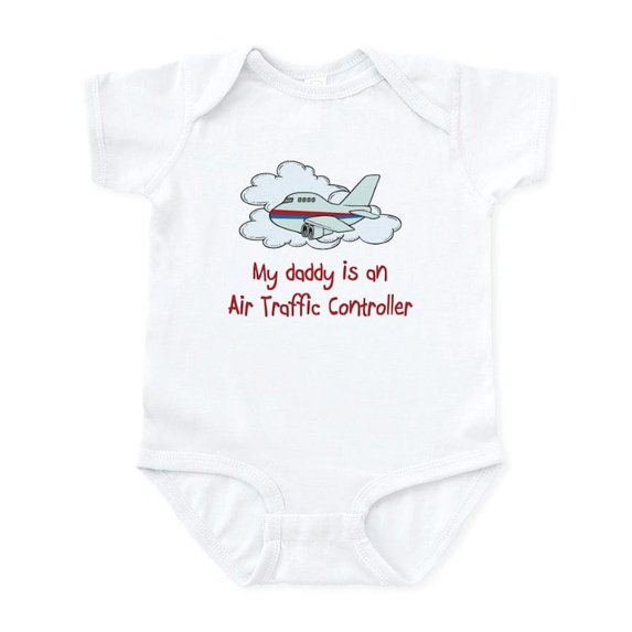 CafePress - Air Traffic Controller Infant Bodysuit - Baby Light Bodysuit, Size Newborn - 24 Months
