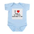 thumbnail image 1 of CafePress - Air Traffic Controller Infant Bodysuit - Baby Light Bodysuit, Size Newborn - 24 Months, 1 of 4