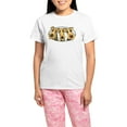 thumbnail image 1 of CafePress - Airedale Terrier Lover Women's Light Pajamas - Women's Short Sleeve Print T-Shirt and Pants Light Cotton Pajama Set, 1 of 7