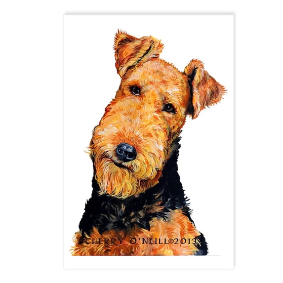 CafePress - Airedale Terrier - Postcards (Package of 8)