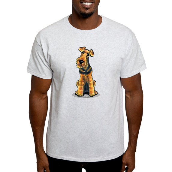 CafePress - Airedale Welsh Terrier Light T Shirt - Men's Classic Graphic T-Shirt