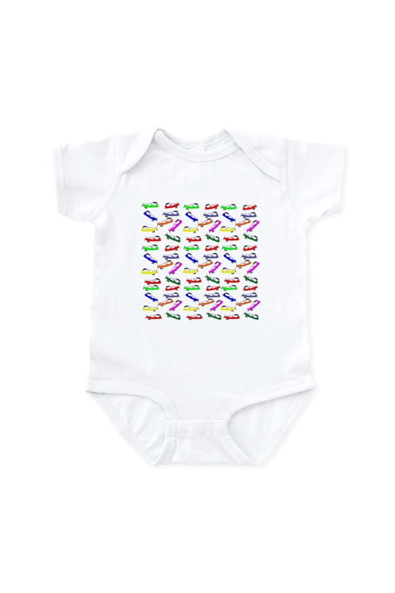 - Airplanes Flying Body Suit - Baby Light Bodysuit, Size Newborn - 24 Months